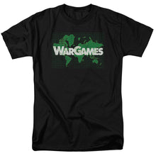 Load image into Gallery viewer, Wargames Shall We Mens T Shirt Black
