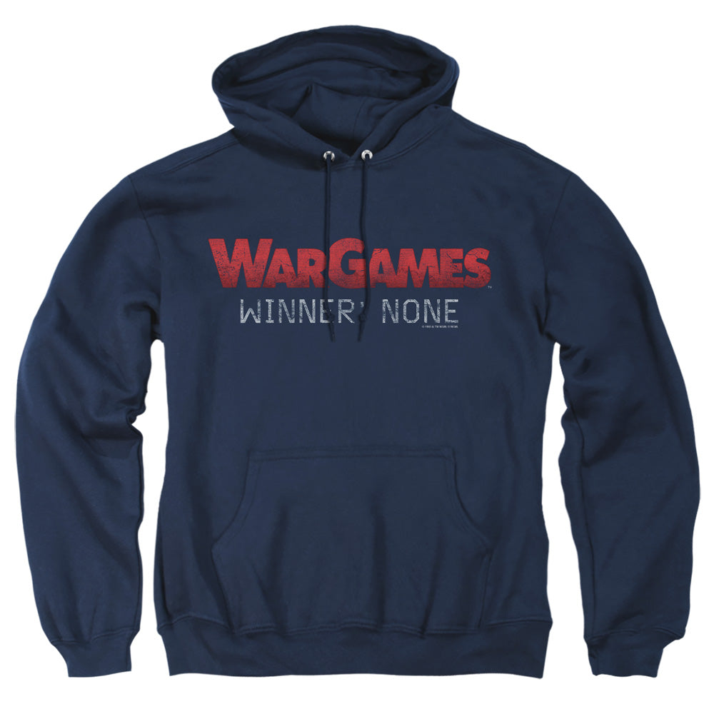 Wargames No Winners Mens Hoodie Navy