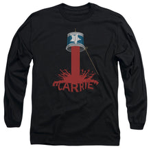 Load image into Gallery viewer, Carrie Bucket Of Blood Mens Long Sleeve Shirt Black Officially Licensed
