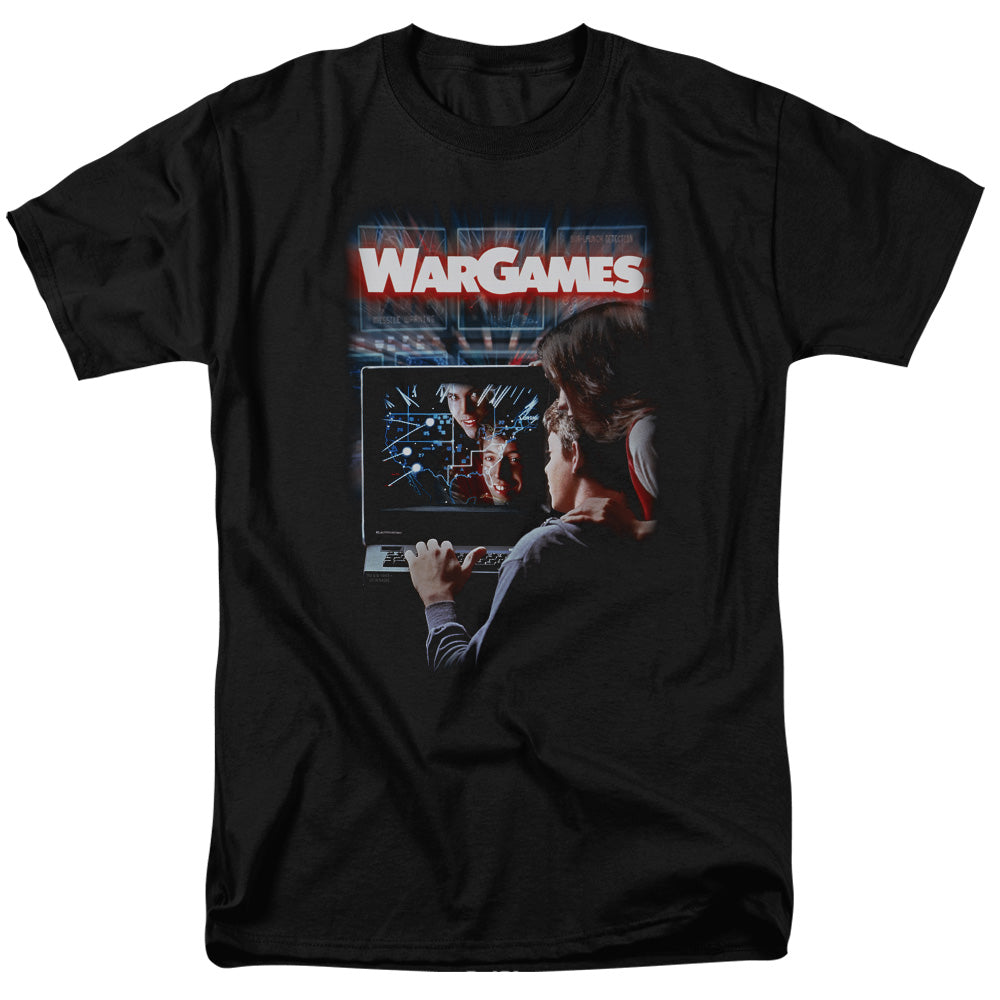Wargames Poster Mens T Shirt Black