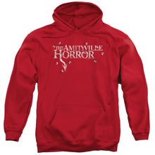 Load image into Gallery viewer, Amityville Horror Flies Mens Hoodie Red
