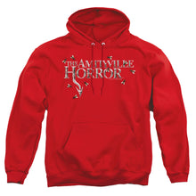 Load image into Gallery viewer, Amityville Horror Flies Mens Hoodie Red
