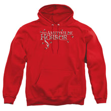 Load image into Gallery viewer, Amityville Horror Flies Mens Hoodie Red
