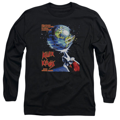 Killer Klowns From Outer Space Invaders Mens Long Sleeve Shirt Black Officially Licensed