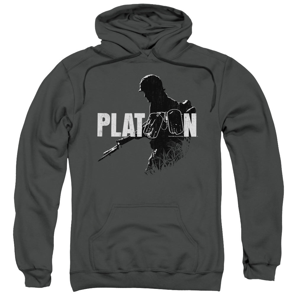 Platoon Shadow Of War Mens Hoodie Charcoal