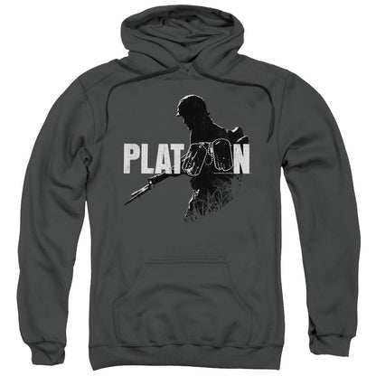 Platoon Shadow Of War Mens Hoodie Charcoal