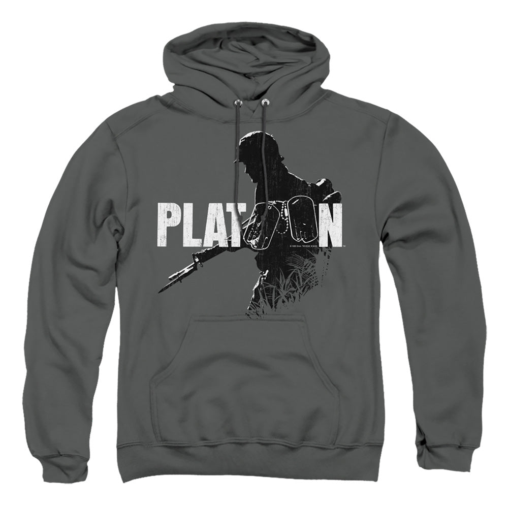 Platoon Shadow Of War Mens Hoodie Charcoal