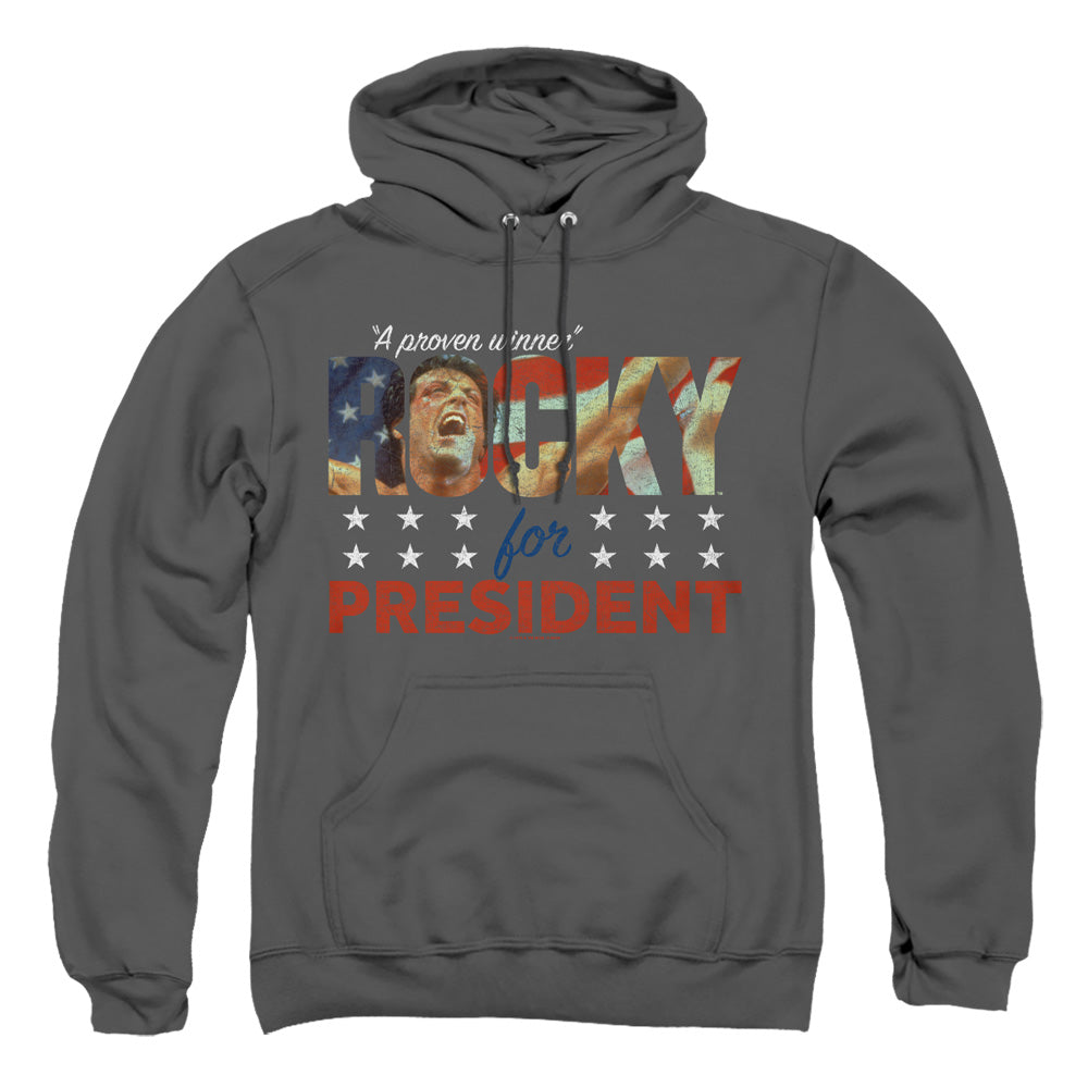 Rocky A Proven Winner Mens Hoodie Charcoal