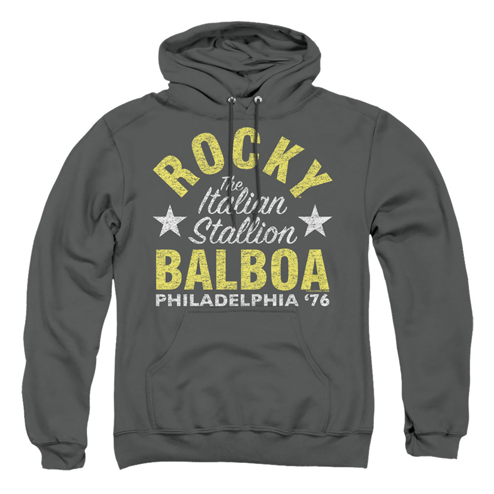 Rocky Rocky Philly Mens Hoodie Charcoal