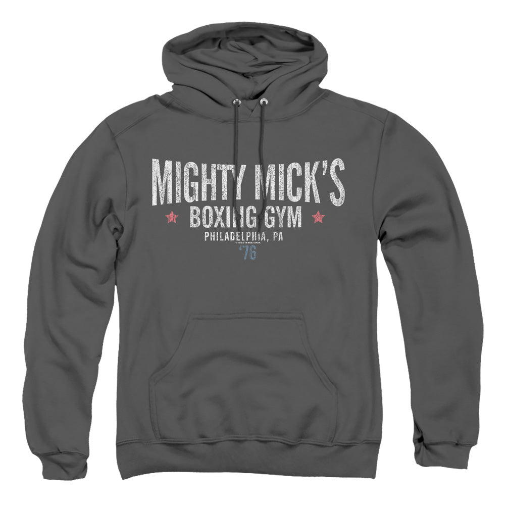 Rocky Mighty Micks Boxing Gym Mens Hoodie Charcoal