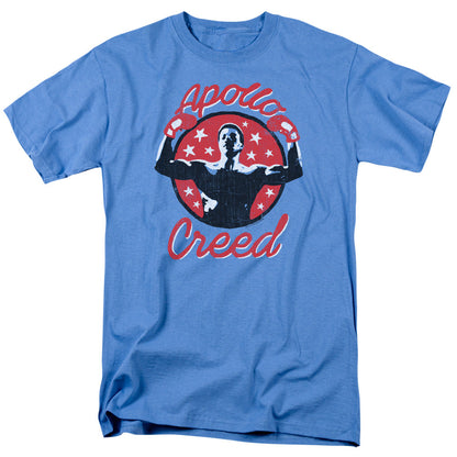 Rocky Apollo Star Mens T Shirt Carolina Blue