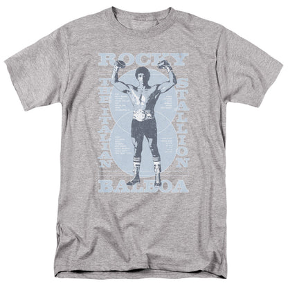 Rocky Gun Show Mens T Shirt Athletic Heather