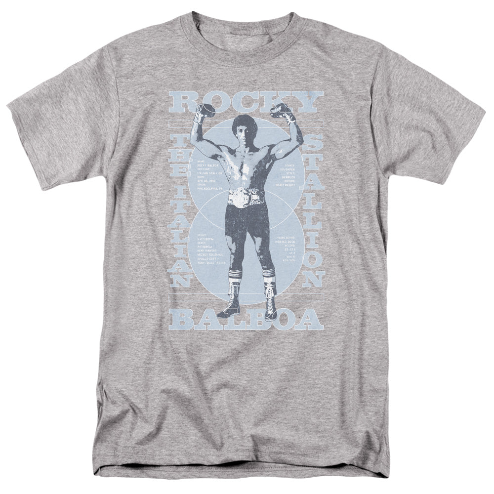 Rocky Gun Show Mens T Shirt Athletic Heather