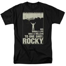 Load image into Gallery viewer, Rocky Silhouette Mens T Shirt Black
