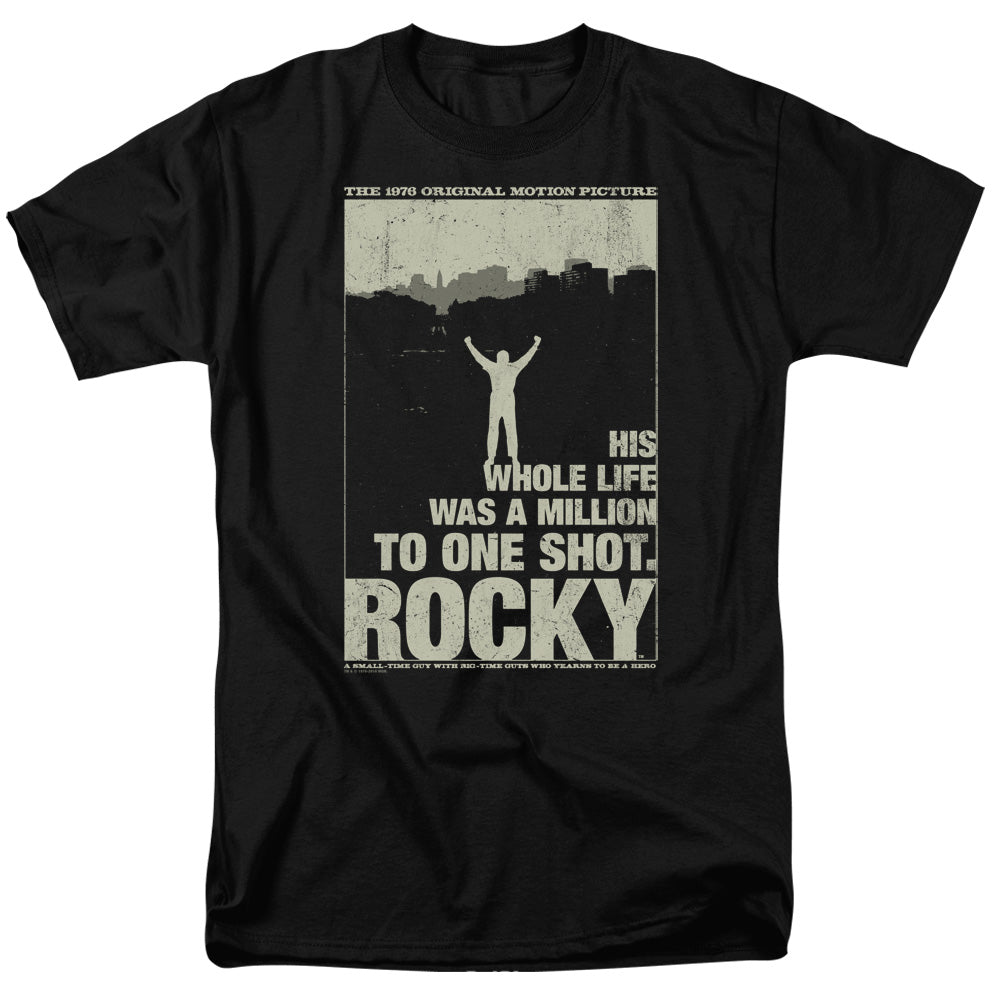 Rocky Silhouette Mens T Shirt Black