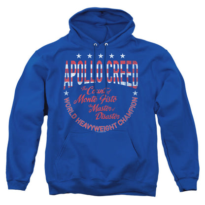 Rocky Count Of Monte Fisto Mens Hoodie Royal Blue