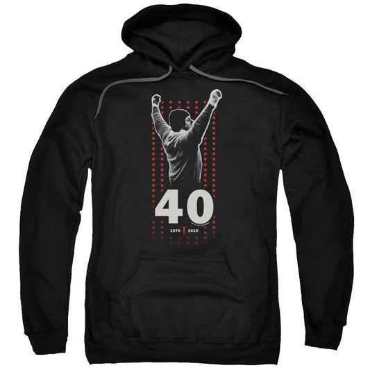 Rocky Stars Mens Hoodie Black
