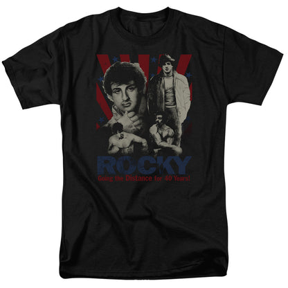 Rocky Going The Distance Mens T Shirt Black
