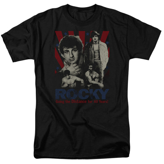 Rocky Going The Distance Mens T Shirt Black