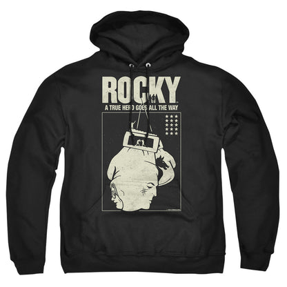 Rocky The Hero Mens Hoodie Black