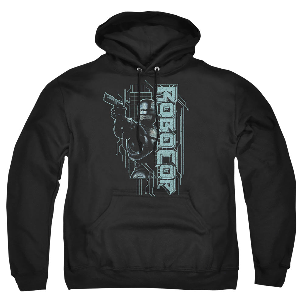 Robocop Murphy Split Mens Hoodie Black