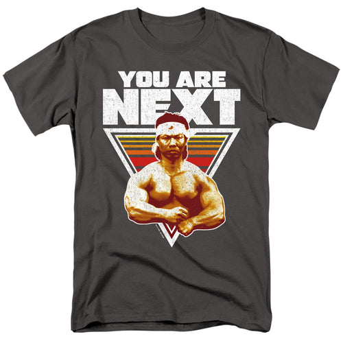Bloodsport You Are Next Mens T Shirt Charcoal