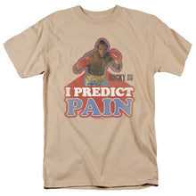Load image into Gallery viewer, Rocky Iii I Predict Pain Mens T Shirt Sand

