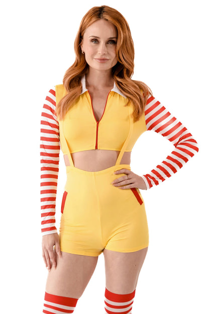 Carnival Creed Clown Womens Halloween Costume