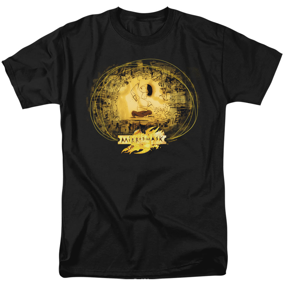 Mirrormask Sketch Mens T Shirt Black