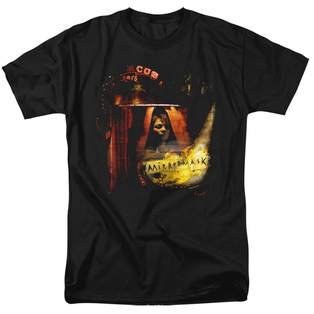 Mirrormask Big Top Poster Mens T Shirt Black