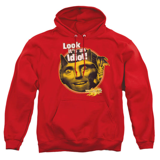 Mirrormask Riddle Me This Mens Hoodie Red
