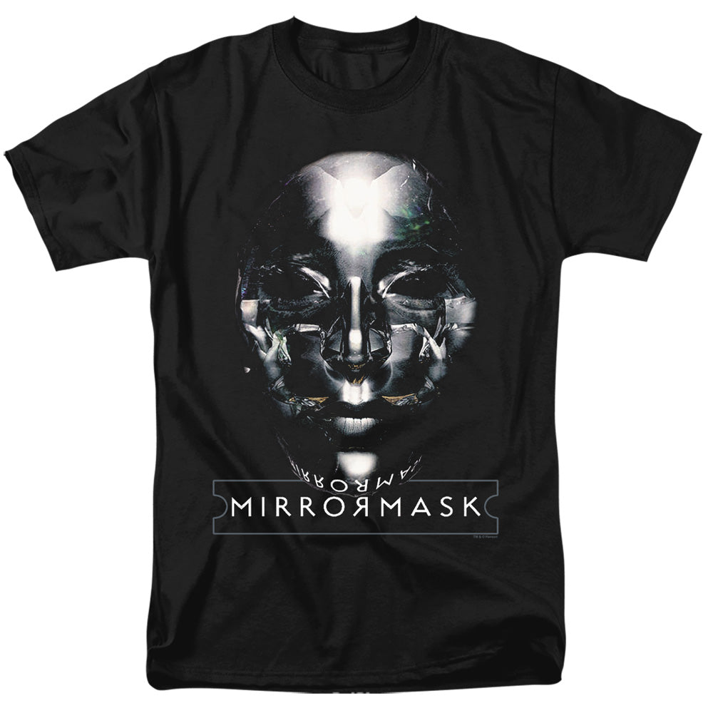 Mirrormask Mask Mens T Shirt Black