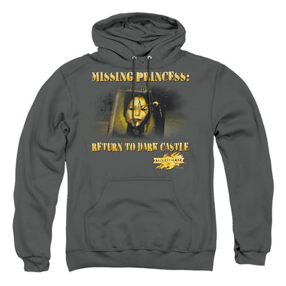 Mirrormask Missing Princess Mens Hoodie Charcoal