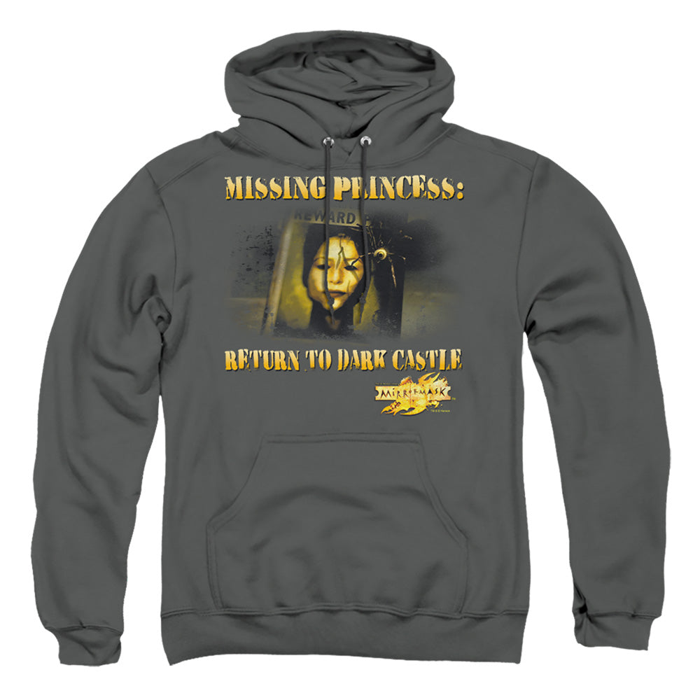 Mirrormask Missing Princess Mens Hoodie Charcoal