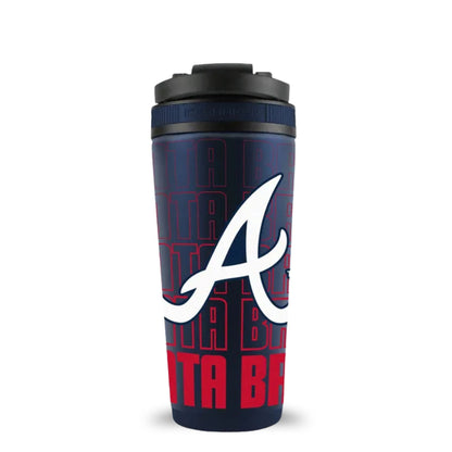 Atlanta Braves 26oz Ice Shaker Cup Officially Licensed