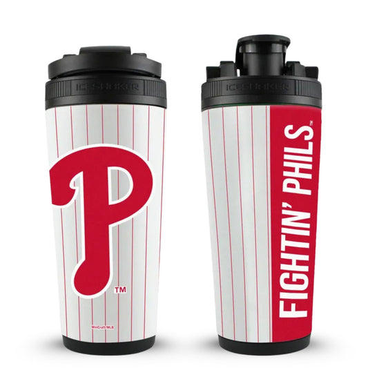 Officially Licensed Philadelphia Phillies "Fightin' Phils" 4D Ice Shaker Cup Officially Licensed
