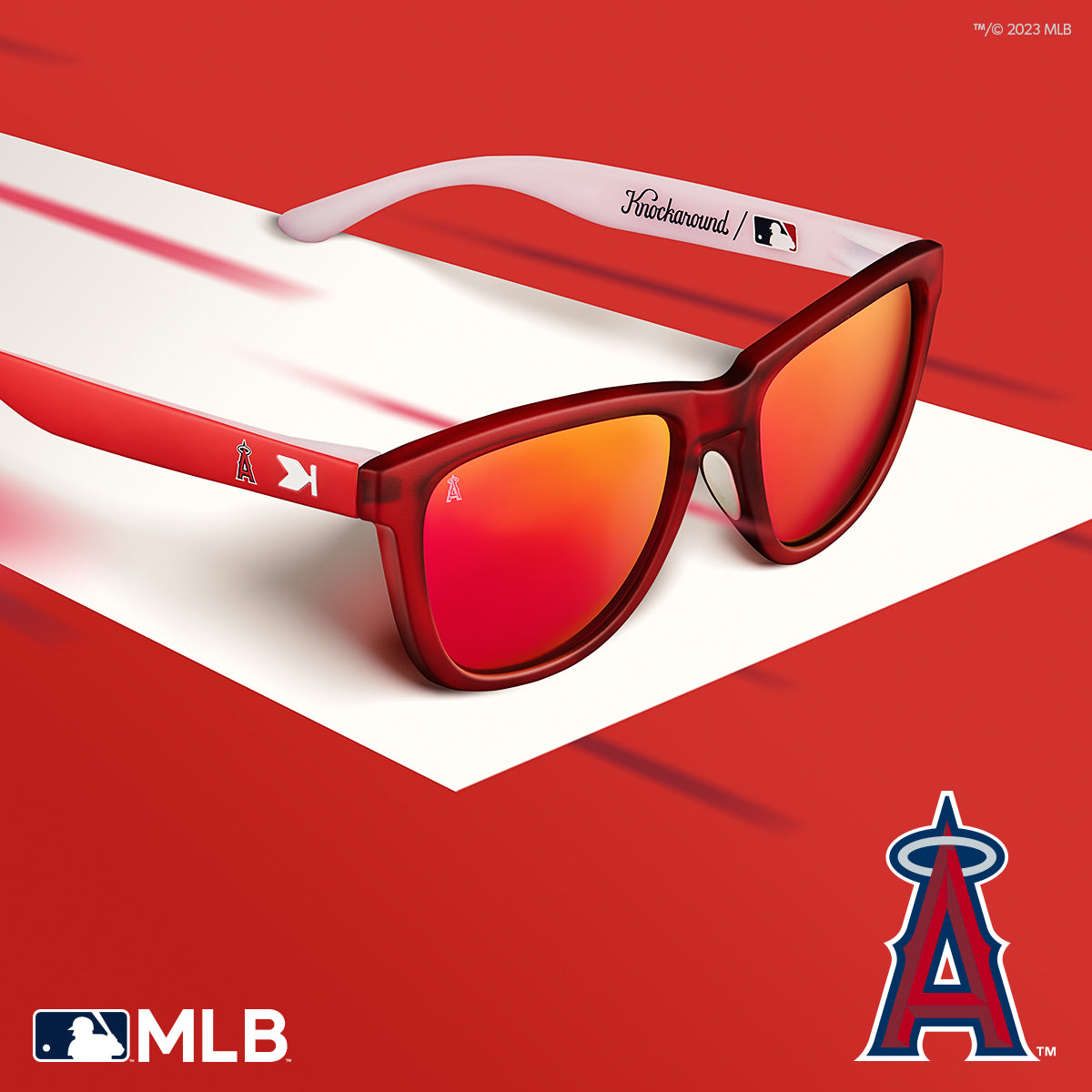 Los Angeles Angels Officially Licensed Knockaround Sunglasses