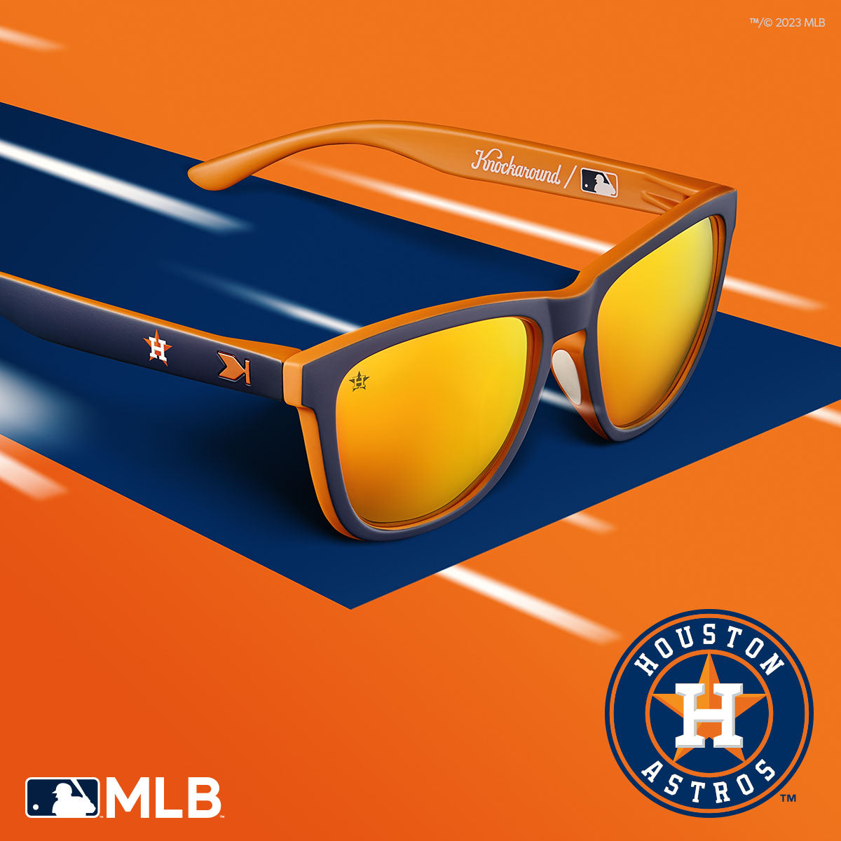 Houston Astros Officially Licensed Knockaround Sunglasses