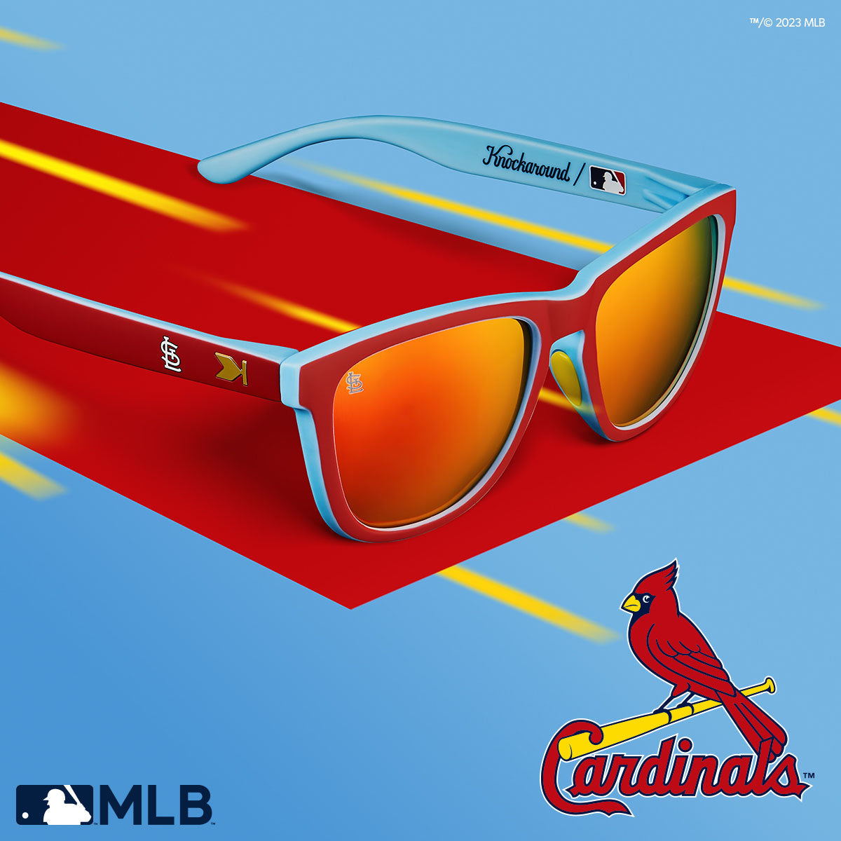St. Louis Cardinals Officially Licensed Knockaround Sunglasses