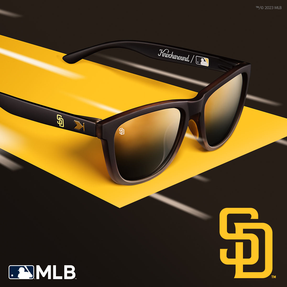 San Diego Padres Officially Licensed Knockaround Sunglasses