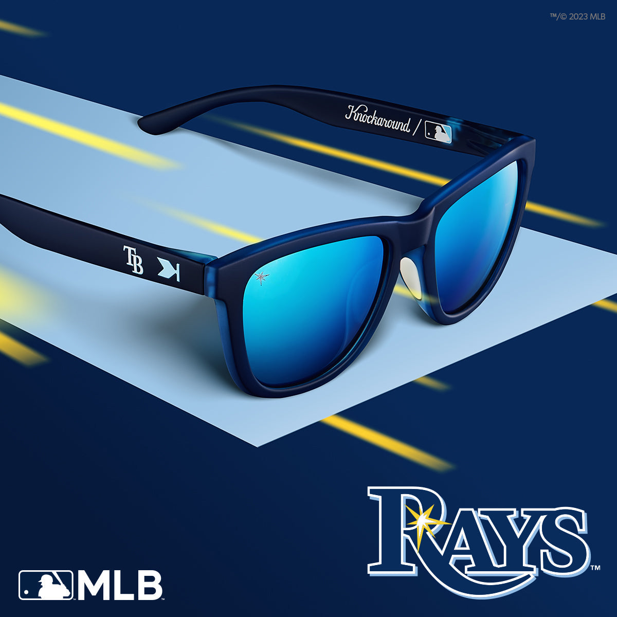 Tampa Bay Rays Officially Licensed Knockaround Sunglasses