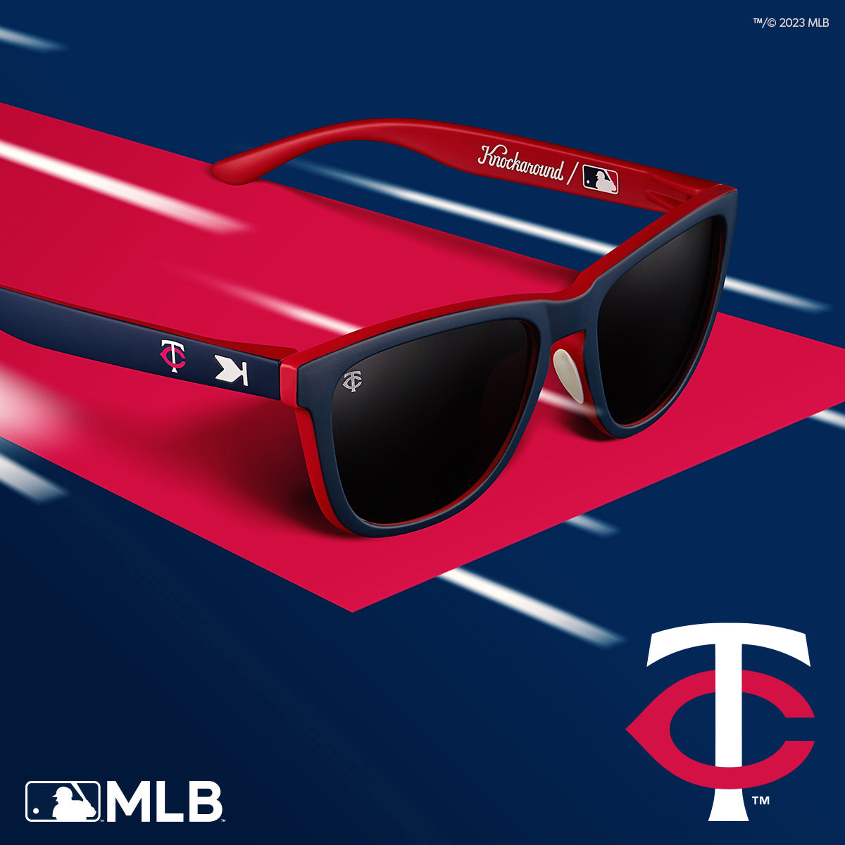 Minnesota Twins Officially Licensed Knockaround Sunglasses