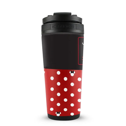 Disney Minnie Mouse Polka Dot 4D Ice Shaker Cup Officially Licensed