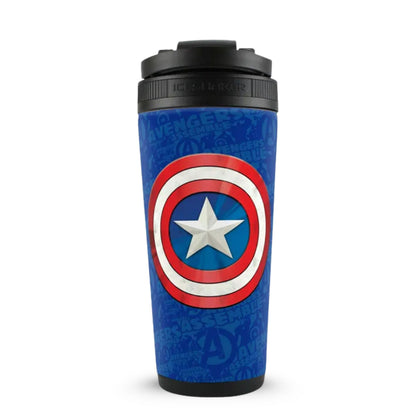 Marvel Captain America 4D Ice Shaker Cup Officially Licensed