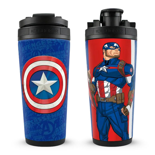 Marvel Captain America 4D Ice Shaker Cup Officially Licensed