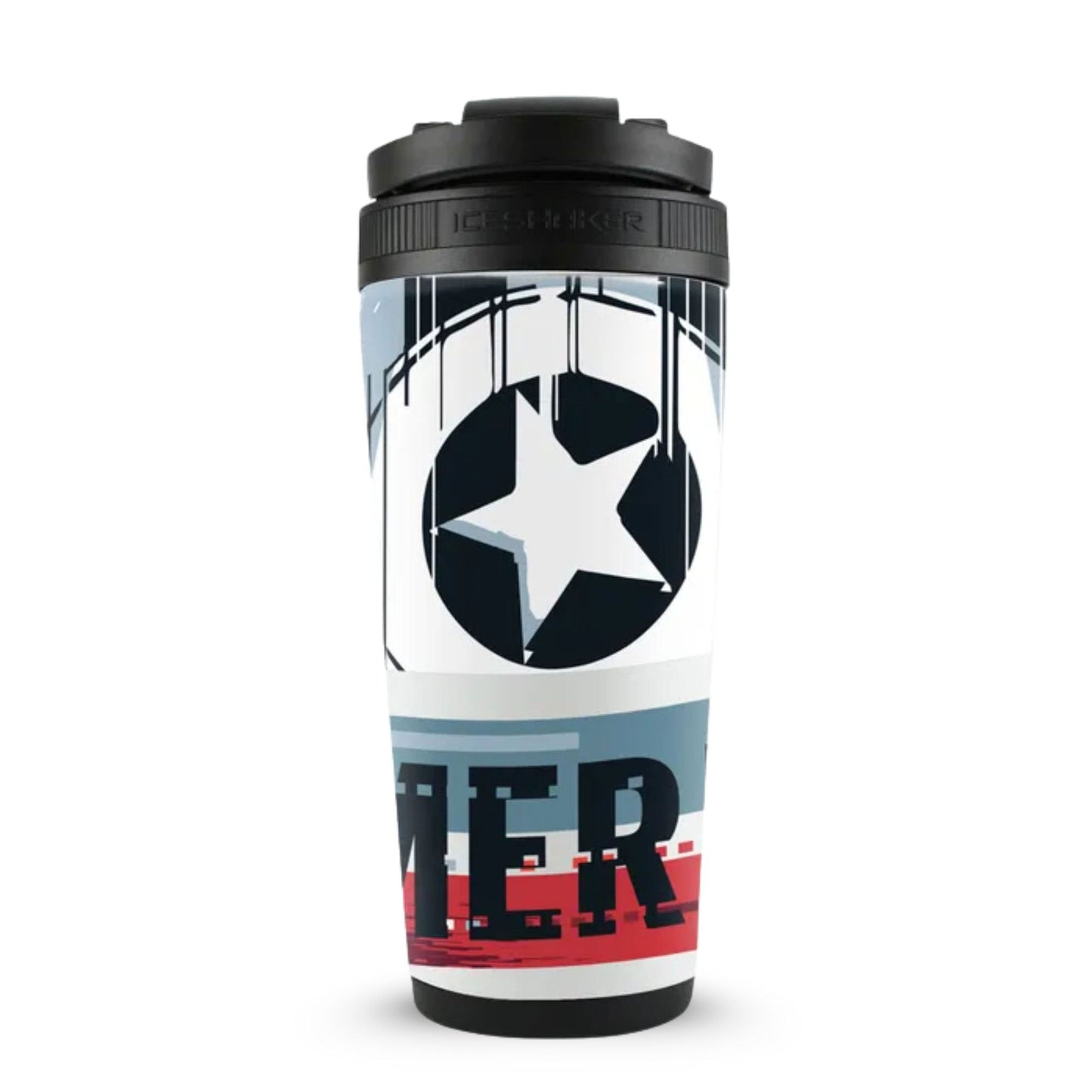 Marvel Captain America Shield Throw 4D Ice Shaker Cup Officially Licensed