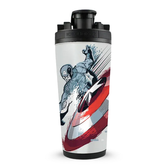 Marvel Captain America Shield Throw 4D Ice Shaker Cup Officially Licensed