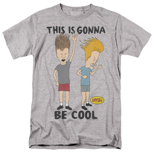 Beavis And Butthead Gonna Be Cool Mens T Shirt Athletic Heather
