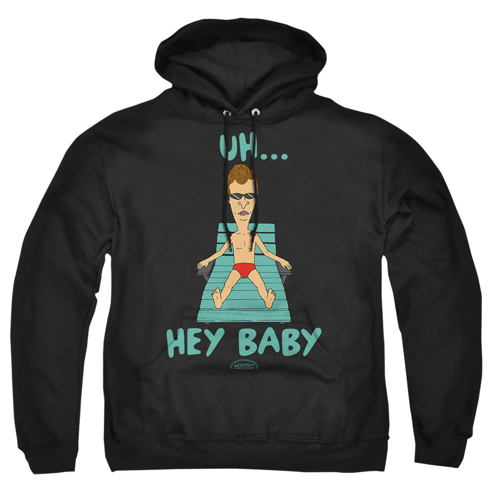 Beavis And Butthead Uh Hey Baby Mens Hoodie Black