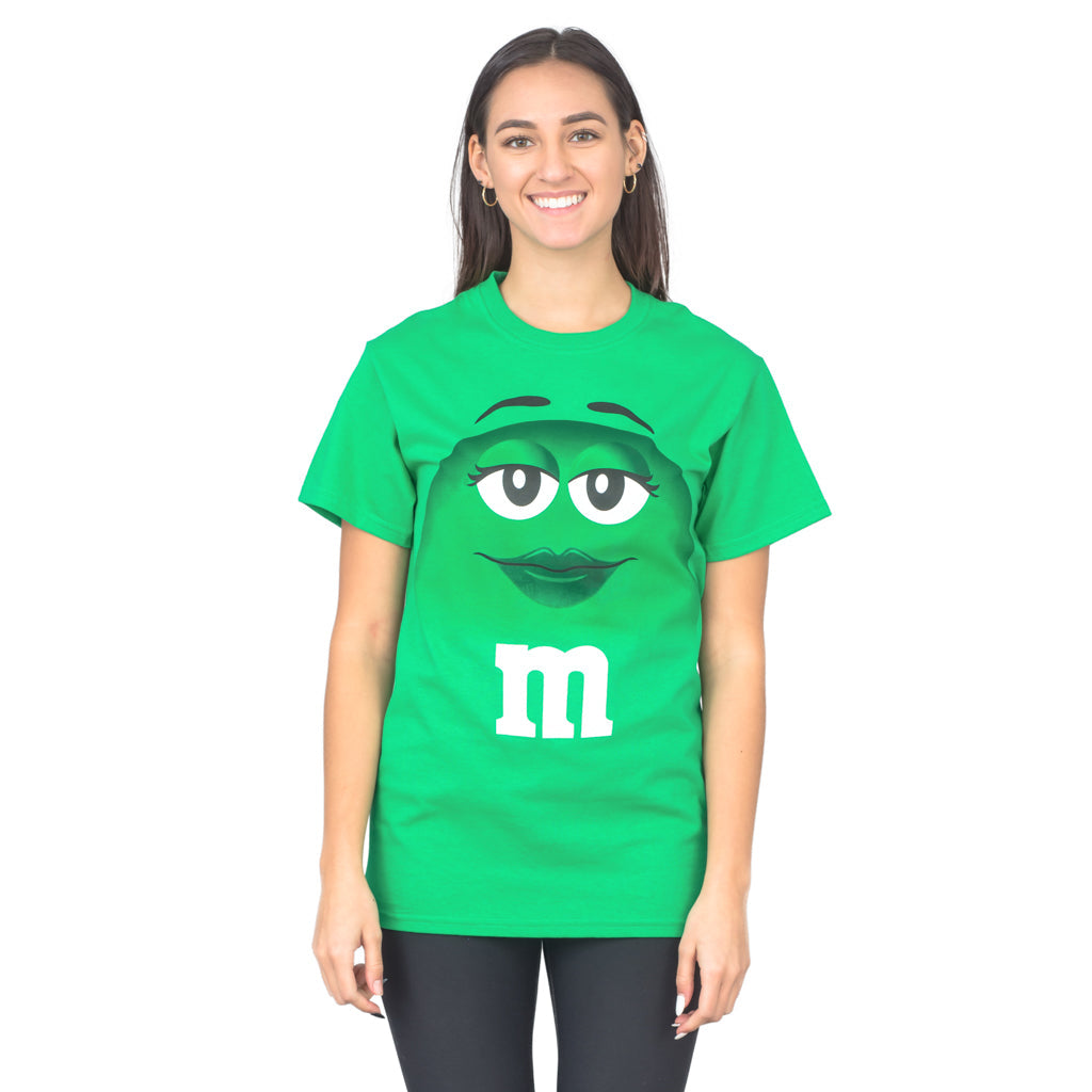 M&M's Candy Silly Character Face Adult T Shirt